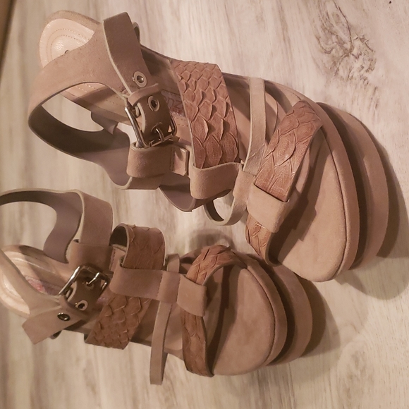 Gianmarco Lorenzi size 40 color light brown 100% AUTHENTIC - Picture 3 of 11